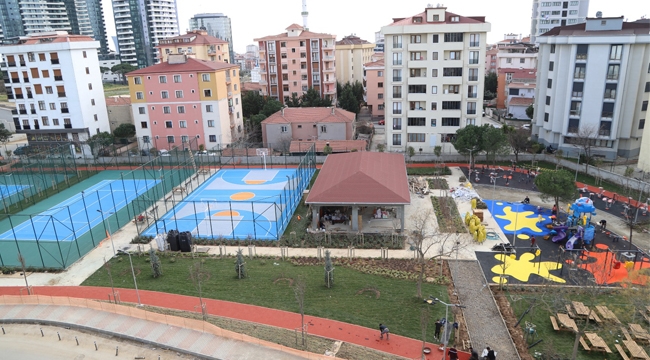Karlıktepe Mahallesi'nde ki Spor Parkı Projesinde Sona Yaklaşıldı