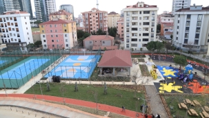 Karlıktepe Mahallesi'nde ki Spor Parkı Projesinde Sona Yaklaşıldı