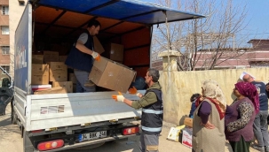 Kartal Belediyesi Deprem Bölgesinde Yardım Çalışmalarına Devam Ediyor