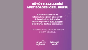 Depremzede Kız Öğrencilere Burs