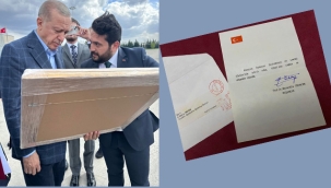 AK Parti Meclis Üyesinden Cumhurbaşkanı Erdoğan'a Sürpriz Hediye