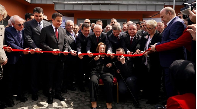 Altılı Masa Liderleri 'Turgut Özal Anı Mekanı'nı Açtı