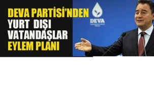 DEVA Partisi'nden Yurt Dışı Vatandaşlar Eylem Planı