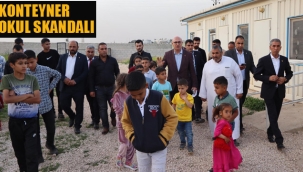 Konteyner Okul Skandalı