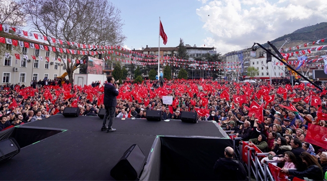 Tokat'a İmamoğlu Fırtınası