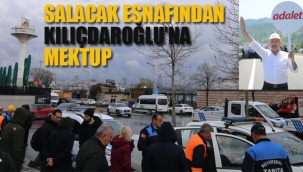 Üsküdar Salacak Esnafından Kılıçdaroğlu'na "Hak Hukuk Adalet" Göndermeli Mektup