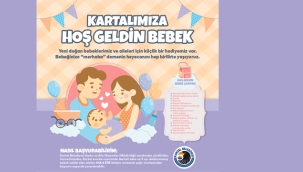 Yeni Doğan Bebeklerin İlk Hediyesi Kartal Belediyesi'nden