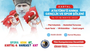 19 Mayıs'ın 104. Yılında Kartal'da Coşkulu Kutlama