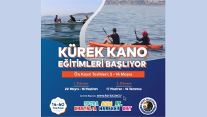 Kartal Belediyesi'nin Kürek ve Kano Eğitimleri Başlıyor