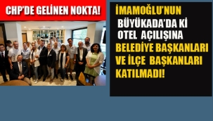 İmamoğlu'nun Otel Açılışına, Belediye Başkanları ve İlçe Başkanları Katılmadı