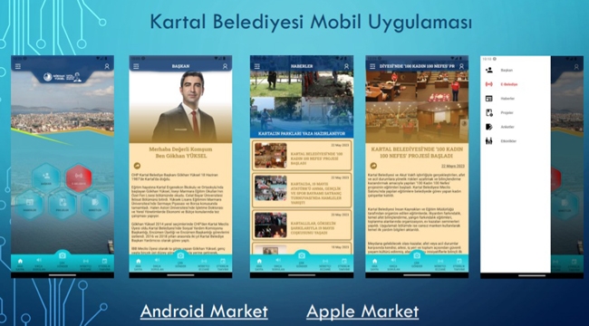 Kartal Belediyesi Mobil Belediyecilik Uygulamasını Yeniledi
