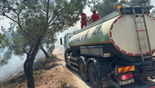 Kartal Belediyesi'nden Çanakkale'deki Yangına Destek