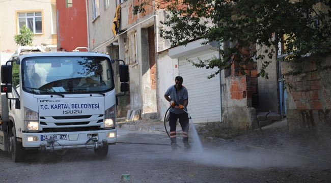 Kartal Belediyesi, Tüm Mahallelerde Kapsamlı Temizlik Çalışması Başlattı