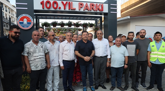 Maltepe 100. Yıl Parkı Açıldı