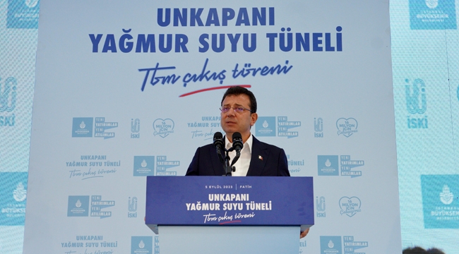 İmamoğlu: Sel ve Bu Baskınlarını Tarihi Yarımadada Tarihe Gömeceğiz