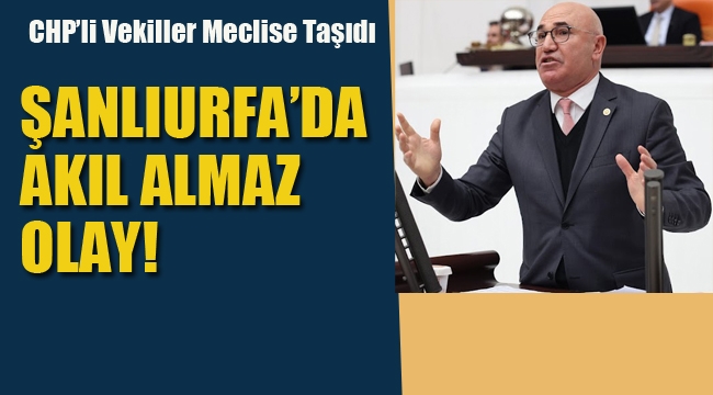 Şanlıurfa'da Akıl Almaz Olay!