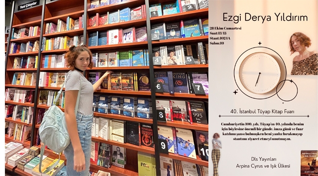 Yazar Ezgi Derya Yıldırım Tüyap Kitap Fuarında 