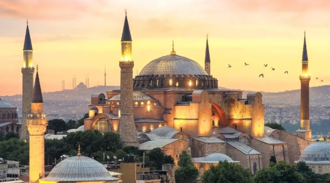 Ak Partili Belediyeler Gazze İçin Ayasofya'da Buluştu