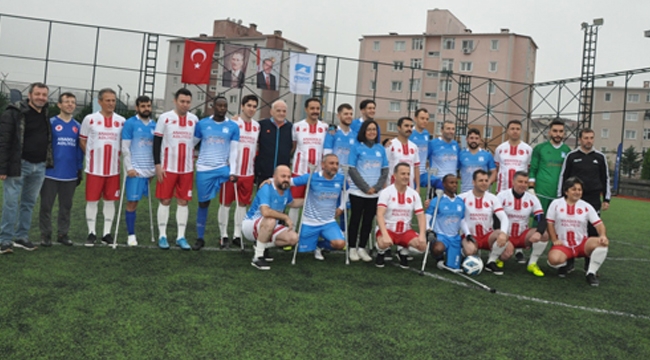 "Dünya Engelliler Günü"nde, Hakim Savcılar İle, Pendik Belediyesi Ampute Takımı Maç Yapacak