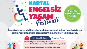 Kartal Belediyesi'nden 'Engelsiz Yaşam Festivali'
