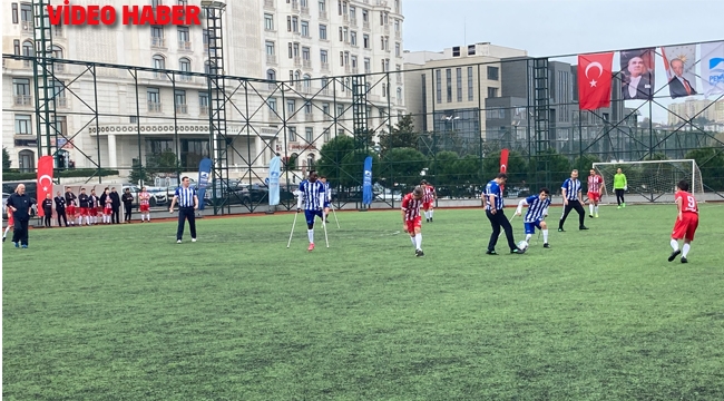 "Dünya Engelliler Günü"nde, Anadolu Adliyesi İle Pendik Ampute Takımı Arasında Gösteri Maçı