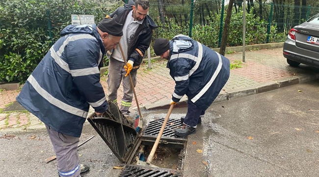 Kartal Belediyesi, Olumsuz Hava Koşullarına karşı Tedbirlerini Sürdürüyor