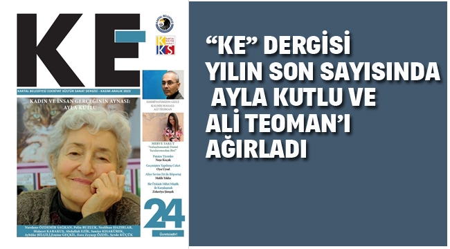 "KE" Dergisi Yılın Son Sayısında Ayla Kutlu ve Ali Teoman'ı Ağırladı