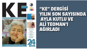 "KE" Dergisi Yılın Son Sayısında Ayla Kutlu ve Ali Teoman'ı Ağırladı