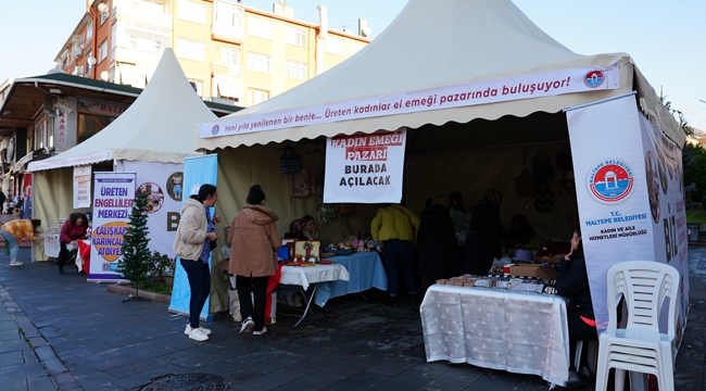 Maltepeli Kadınların El Emeği Pazarı Açıldı 