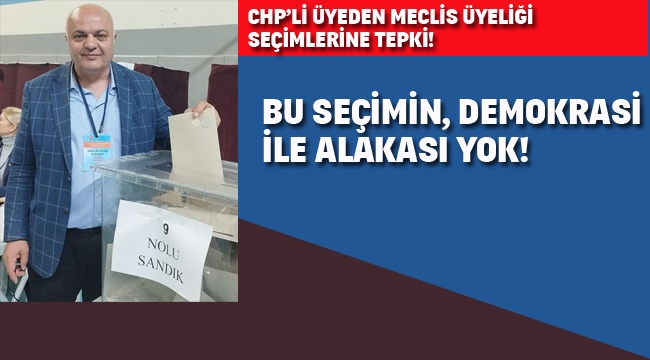 CHP'li Duran "Bu Seçimin Demokrasi İle Alakası Yok!