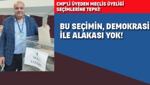 CHP'li Duran "Bu Seçimin Demokrasi İle Alakası Yok!