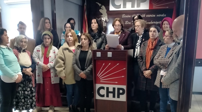 CHP Sancaktepe'den Açıklama "Medeni Kanun İçin Sil Baştan Diyenleri Siyasetten Sileceğiz" 
