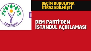 DEM Parti'den İstanbul Açıklaması