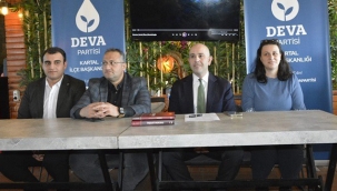 DEVA Partisi Kartal Belediye Başkan Adayı Vizyon Projesini Tanıttı