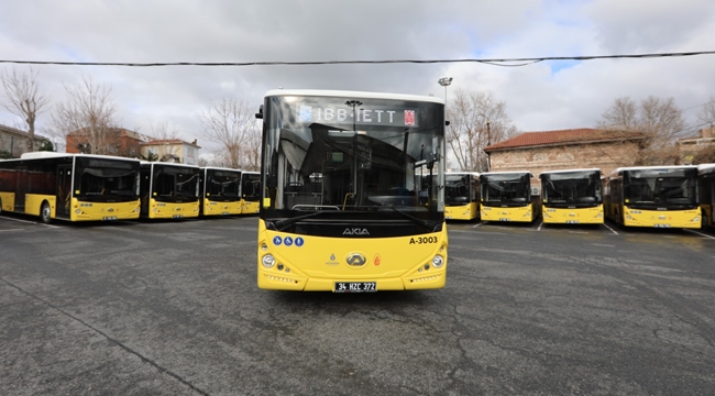 İstanbul'a 150 Yeni Otobüs Geliyor