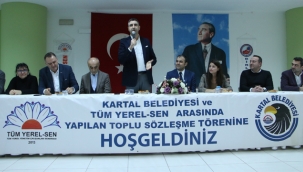 Kartal Belediyesi'nde Memurları Sevindiren Protokol