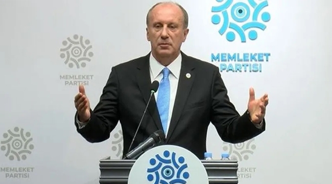 Muharrem İnce Partisi'nin İstanbul ve İzmir Adaylarını Açıkladı