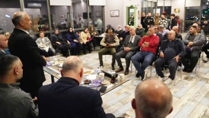 Site Sakinleriyle Bir Araya Gelen Karakaya "Sitelerin Bakımlarını Yapacağız"