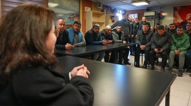 CHP Maltepe Adayı Esin Köymen Belediye Birimlerini Ziyaret Etti