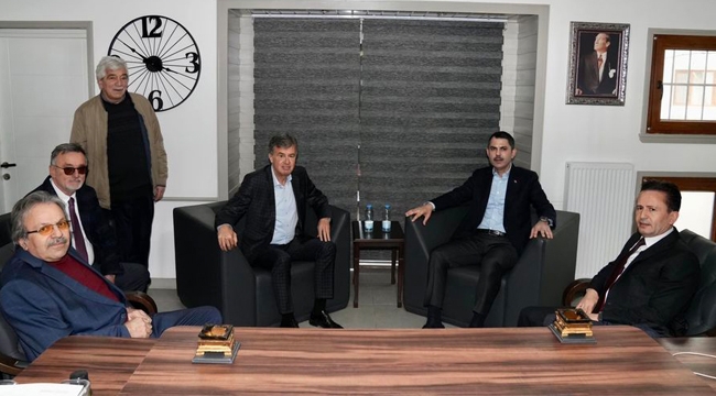 Şadi Yazıcı ve Murat Kurum'dan Salim Gürsoy'a Ziyaret