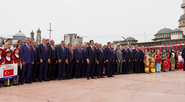 23 Nisan'ın 104'üncü Yıldönümü Taksim'de Kutlandı