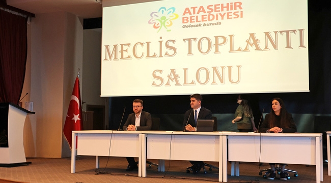 Ataşehir Belediyesi, İlk Meclis Toplantısını Gerçekleştirdi