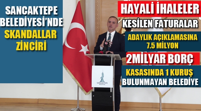 Sancaktepe Belediye Başkanı Yeğin'den Çarpıcı Açıklamalar!