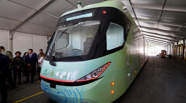 Yüzde 100 Elektrikli Metrobüs'ün Test Sürüşü Yapıldı