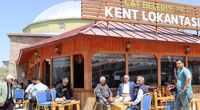 Çat'da "Kent Lokantası" Açıldı