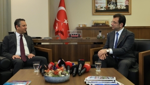 CHP Genel Başkanı Özel'den İmamaoğlu'na Tebrik Ziyareti