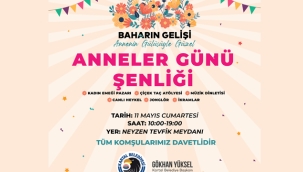 Kartal Belediyesi Bu Yıl Anneler Günü'nü Şenliklerle Kutluyor