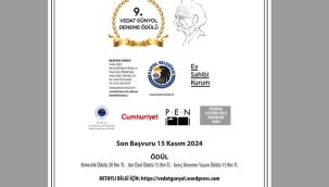 Vedat Günyol 9. Deneme Ödülü Yarışması İçin Başvurular Alınmaya Başlandı