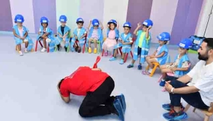 Esenyurt Belediyesi'nden Kreş Çocuklarına "Afet Farkındalık Eğitimi"