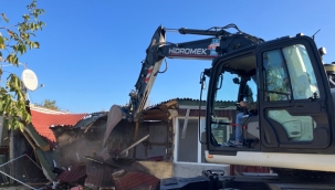 Su Havzalarındaki 11 Kaçak Yapı Kaldırıldı